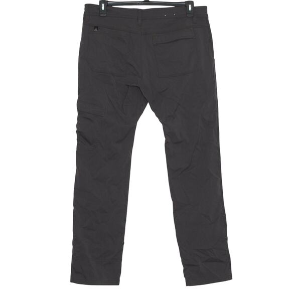 Prana Pants Zion Straight Cargo Convertible Outdoor Hiking Gorpcore Gray 36x32 - Picture 7 of 7